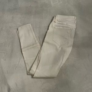 Never Worn Abercrombie White Jeans